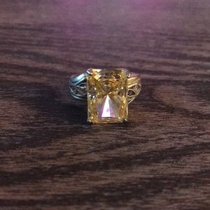 Citrine Sterling Silver Ring